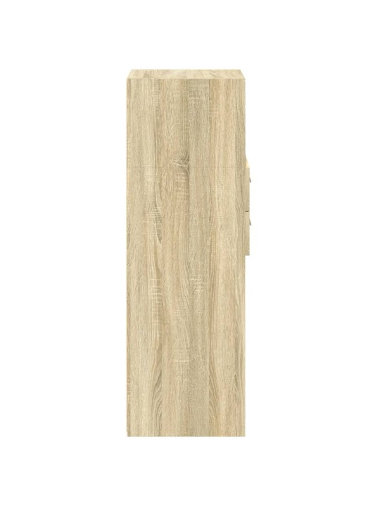 Skříň highboard dub sonoma 40 x 42,5 x 124 cm kompozitní dřevo