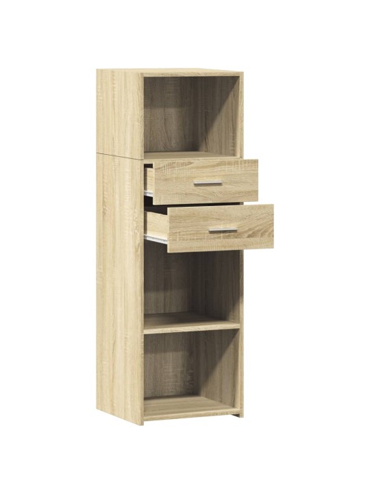 Skříň highboard dub sonoma 40 x 42,5 x 124 cm kompozitní dřevo