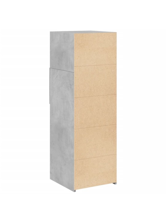 Skříň highboard betonově šedá 40x42,5x124 cm kompozitní dřevo