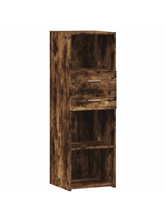 Skříň highboard kouřový dub 40 x 42,5 x 124 cm kompozitní dřevo