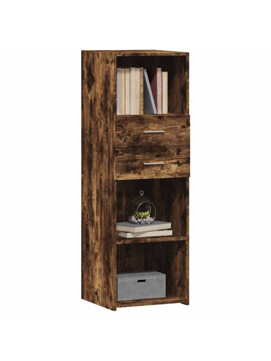 Skříň highboard kouřový dub 40 x 42,5 x 124 cm kompozitní dřevo