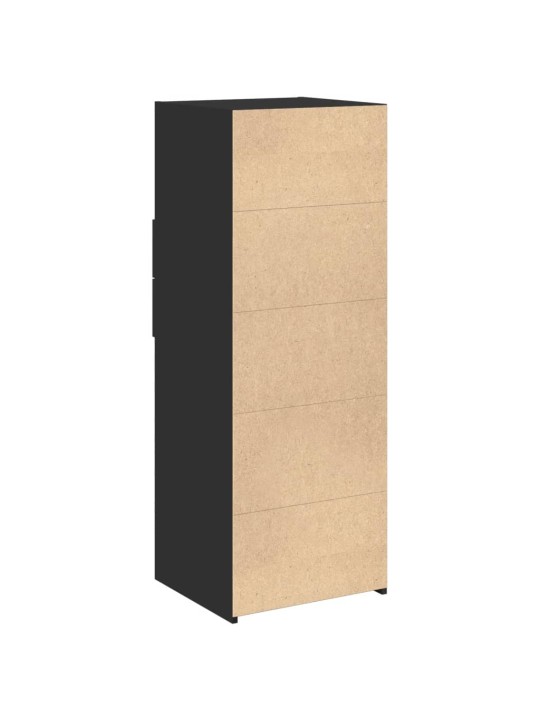 Skříň highboard černá 45 x 42,5 x 124 cm kompozitní dřevo