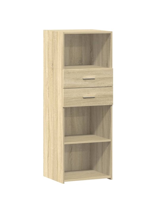 Skříň highboard dub sonoma 45 x 42,5 x 124 cm kompozitní dřevo