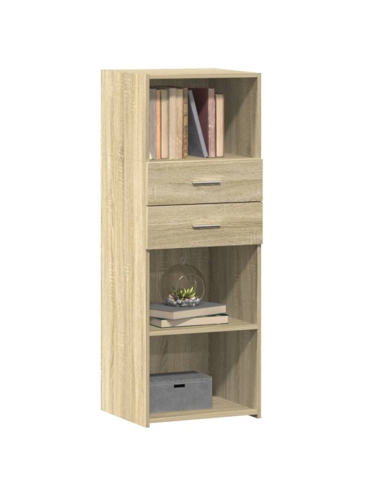 Skříň highboard dub sonoma 45 x 42,5 x 124 cm kompozitní dřevo