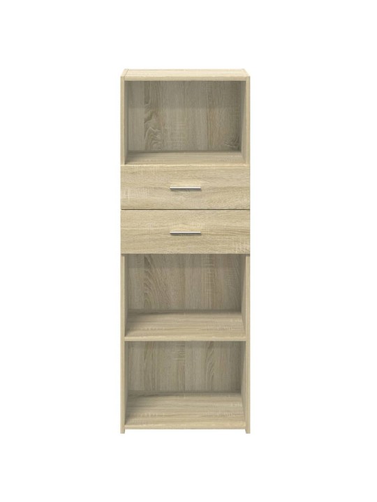 Skříň highboard dub sonoma 45 x 42,5 x 124 cm kompozitní dřevo