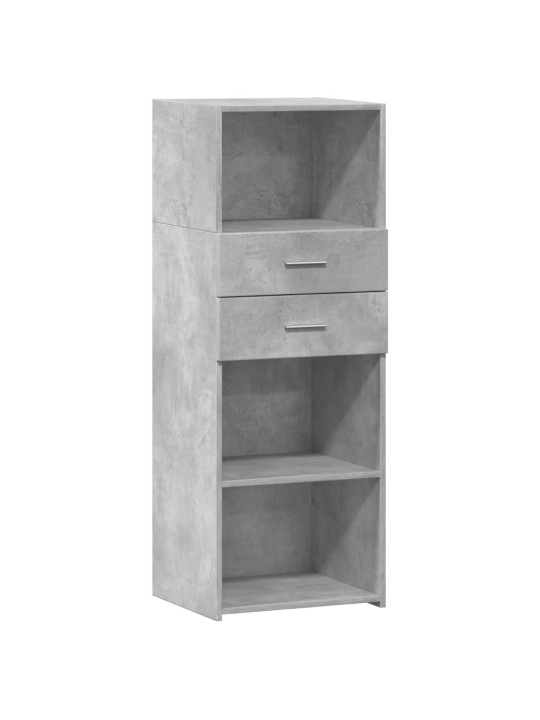 Skříň highboard betonově šedá 45x42,5x124 cm kompozitní dřevo