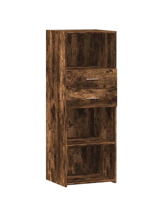 Skříň highboard kouřový dub 45 x 42,5 x 124 cm kompozitní dřevo