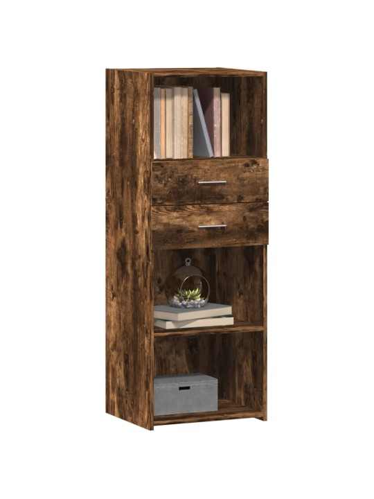 Skříň highboard kouřový dub 45 x 42,5 x 124 cm kompozitní dřevo