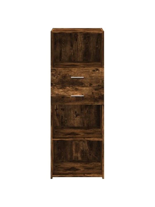 Skříň highboard kouřový dub 45 x 42,5 x 124 cm kompozitní dřevo
