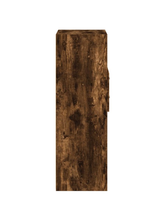 Skříň highboard kouřový dub 45 x 42,5 x 124 cm kompozitní dřevo