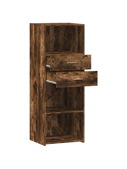 Skříň highboard kouřový dub 45 x 42,5 x 124 cm kompozitní dřevo