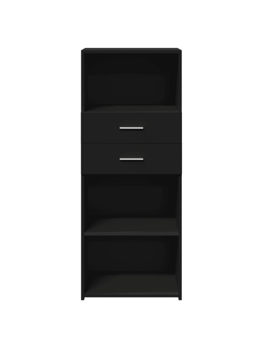 Skříň highboard černá 50 x 42,5 x 124 cm kompozitní dřevo