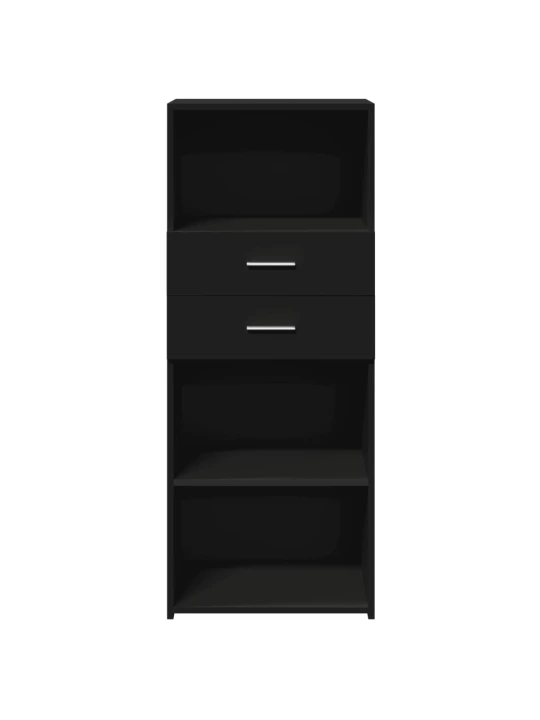 Skříň highboard černá 50 x 42,5 x 124 cm kompozitní dřevo