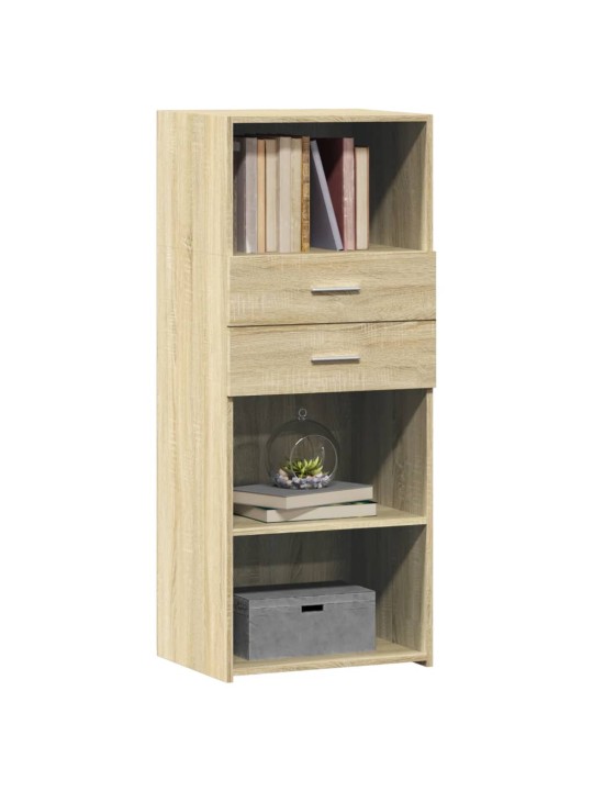 Skříň highboard dub sonoma 50 x 42,5 x 124 cm kompozitní dřevo