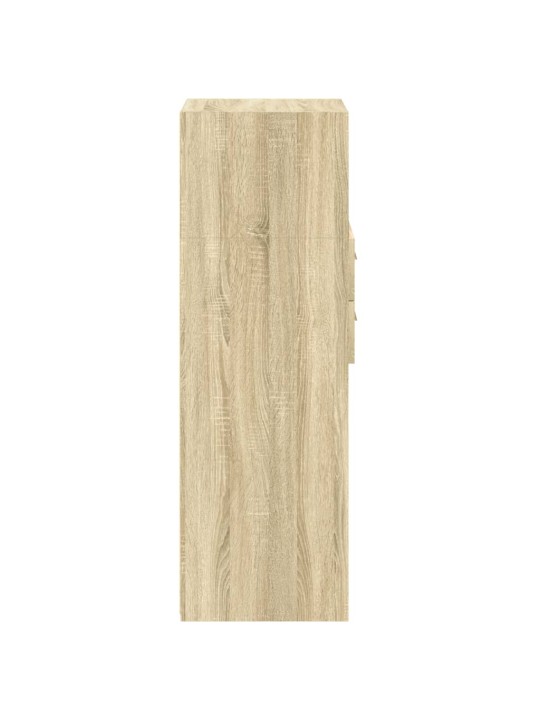Skříň highboard dub sonoma 50 x 42,5 x 124 cm kompozitní dřevo