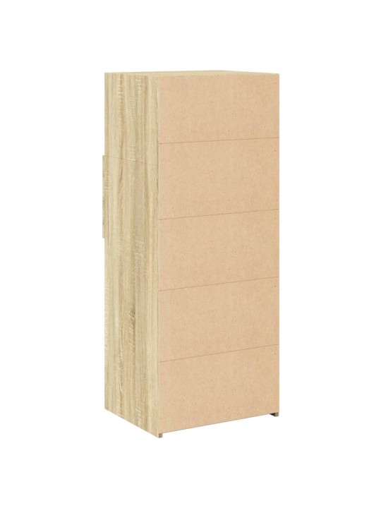 Skříň highboard dub sonoma 50 x 42,5 x 124 cm kompozitní dřevo