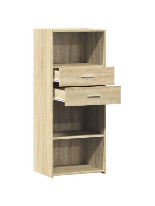 Skříň highboard dub sonoma 50 x 42,5 x 124 cm kompozitní dřevo