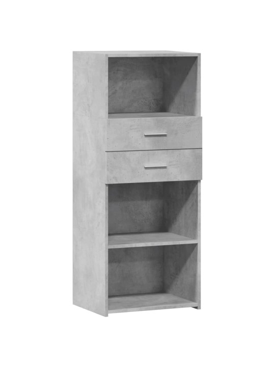 Skříň highboard betonově šedá 50 x 42,5 x 124 kompozitní dřevo