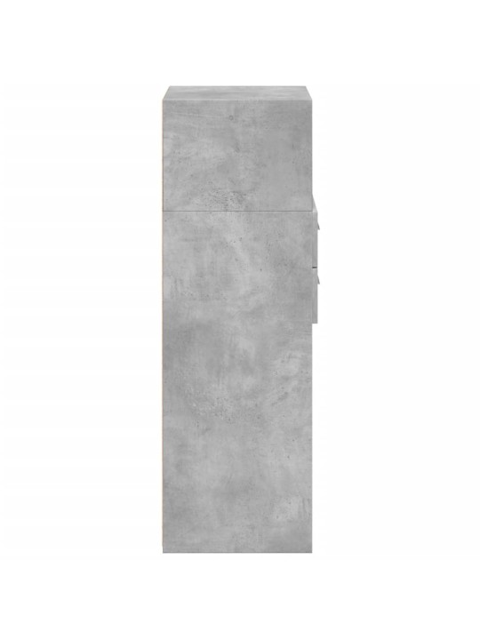 Skříň highboard betonově šedá 50 x 42,5 x 124 kompozitní dřevo