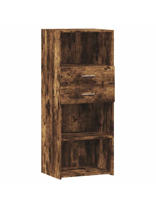 Skříň highboard kouřový dub 50 x 42,5 x 124 cm kompozitní dřevo