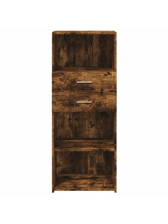 Skříň highboard kouřový dub 50 x 42,5 x 124 cm kompozitní dřevo