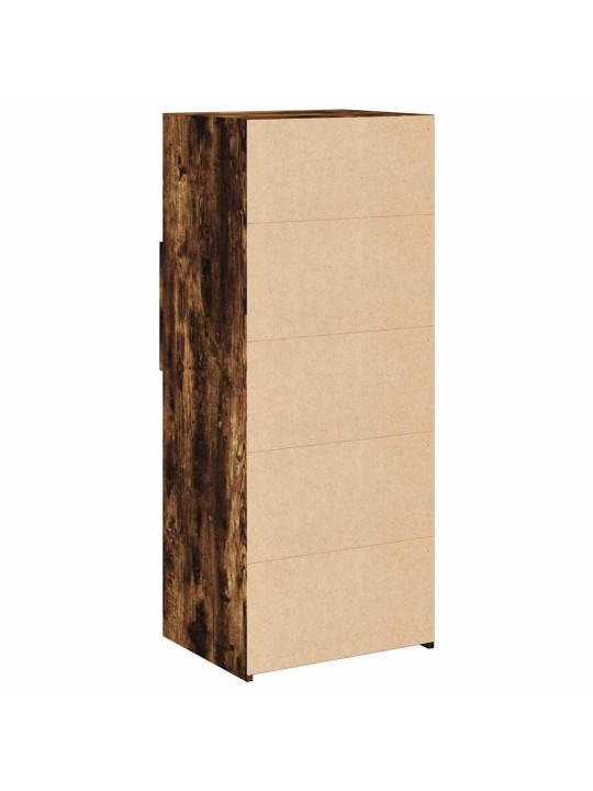 Skříň highboard kouřový dub 50 x 42,5 x 124 cm kompozitní dřevo