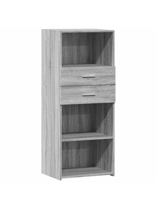 Skříň highboard šedá sonoma 50 x 42,5 x 124 cm kompozitní dřevo