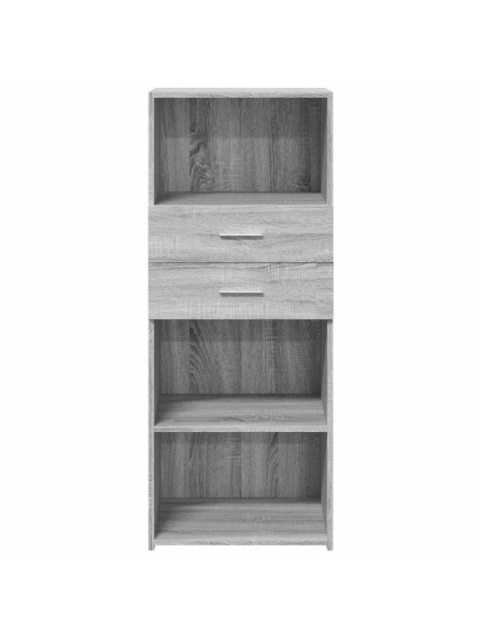Skříň highboard šedá sonoma 50 x 42,5 x 124 cm kompozitní dřevo