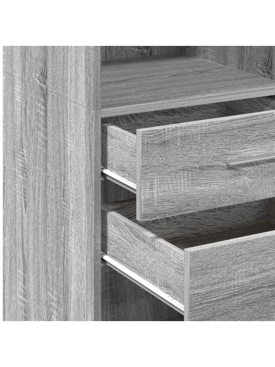 Skříň highboard šedá sonoma 50 x 42,5 x 124 cm kompozitní dřevo