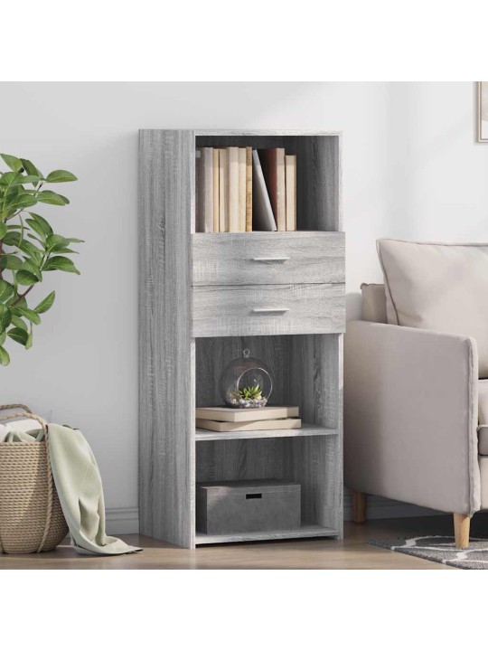 Skříň highboard šedá sonoma 50 x 42,5 x 124 cm kompozitní dřevo