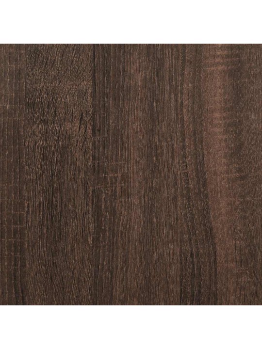 Skříň highboard hnědý dub 45 x 42,5 x 124 cm kompozitní dřevo