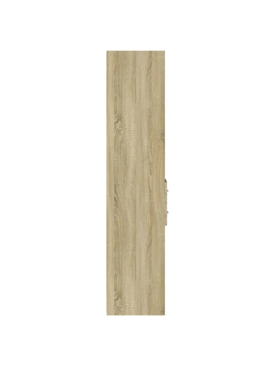Skříň highboard dub sonoma 30 x 42,5 x 185 cm kompozitní dřevo