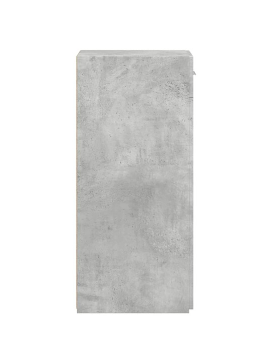 Příborník betonově šedý 30 x 42,5 x 93 cm kompozitní dřevo