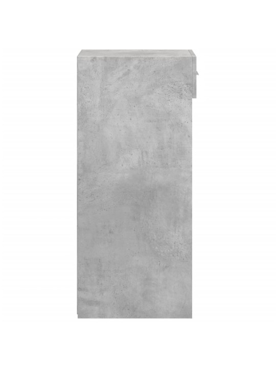 Příborník betonově šedý 50 x 42,5 x 93 cm kompozitní dřevo