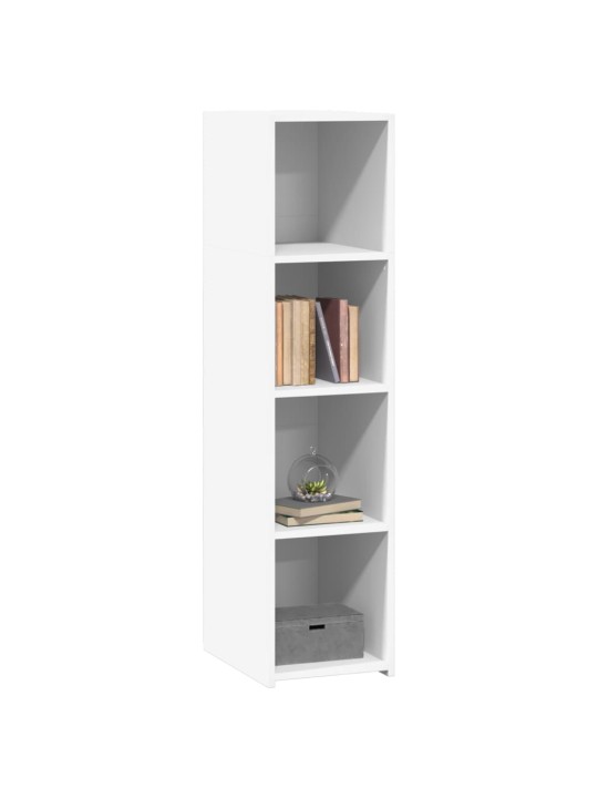 Skříň highboard bílá 30 x 41 x 124 cm kompozitní dřevo