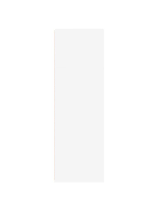 Skříň highboard bílá 30 x 41 x 124 cm kompozitní dřevo
