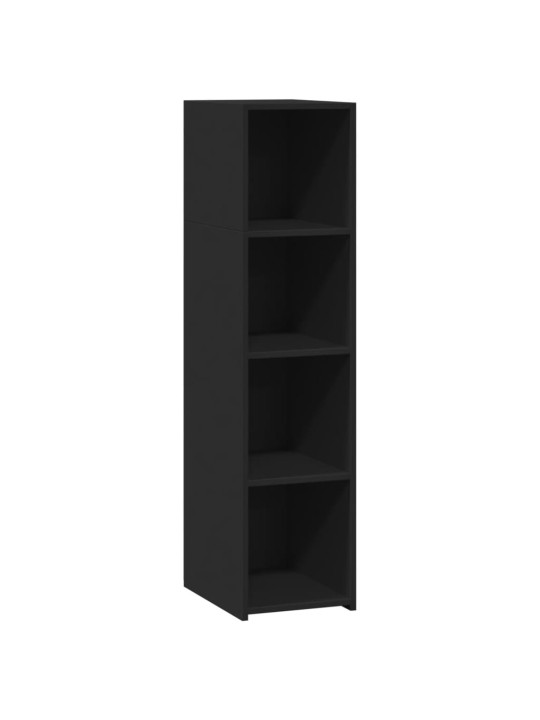 Skříň highboard černá 30 x 41 x 124 cm kompozitní dřevo