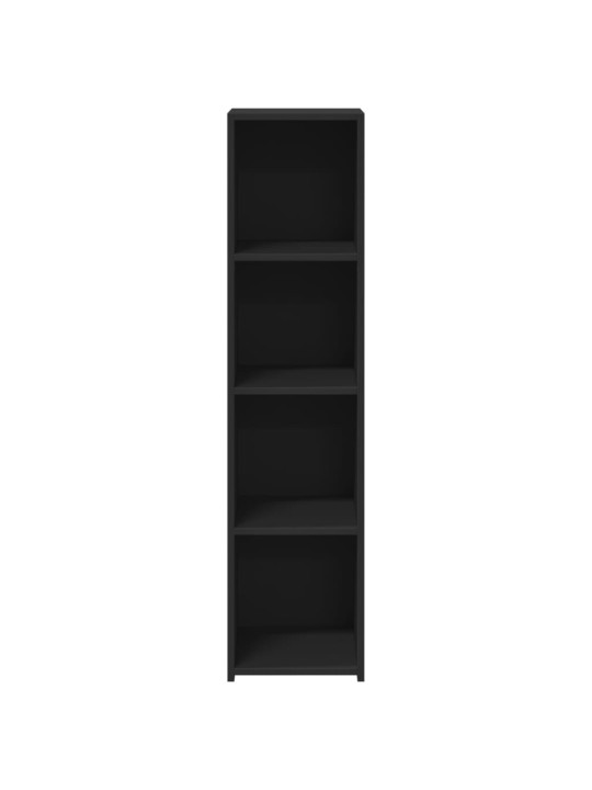 Skříň highboard černá 30 x 41 x 124 cm kompozitní dřevo