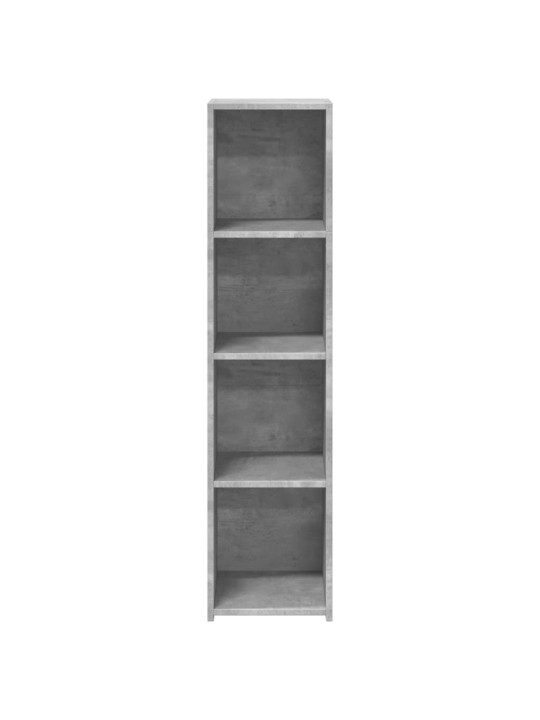 Skříň highboard betonově šedá 30 x 41 x 124 cm kompozitní dřevo