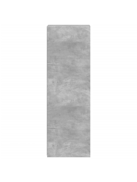 Skříň highboard betonově šedá 30 x 41 x 124 cm kompozitní dřevo