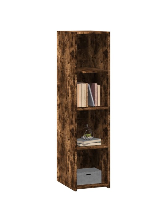 Skříň highboard kouřový dub 30 x 41 x 124 cm kompozitní dřevo