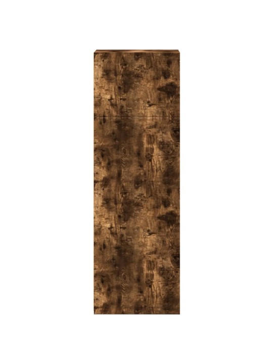 Skříň highboard kouřový dub 30 x 41 x 124 cm kompozitní dřevo