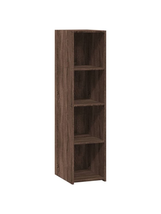 Skříň highboard hnědý dub 30 x 41 x 124 cm kompozitní dřevo