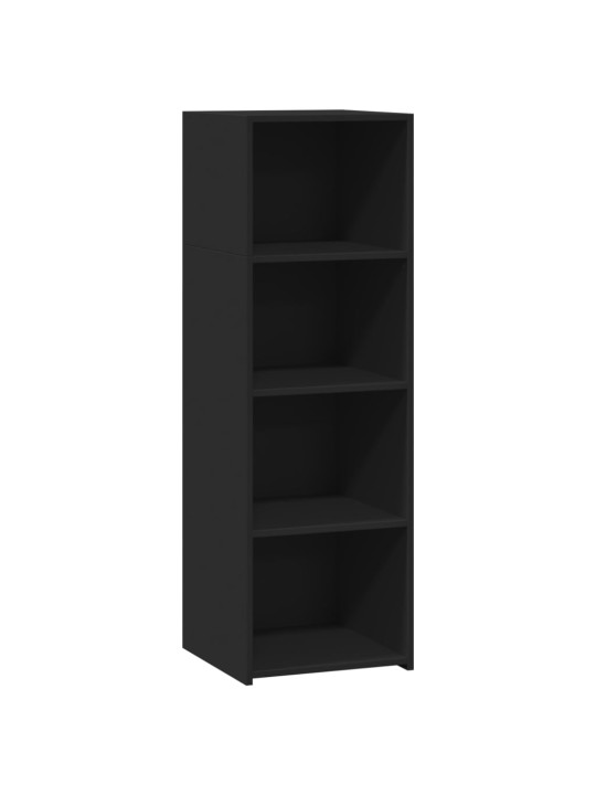 Skříň highboard černá 40 x 41 x 124 cm kompozitní dřevo
