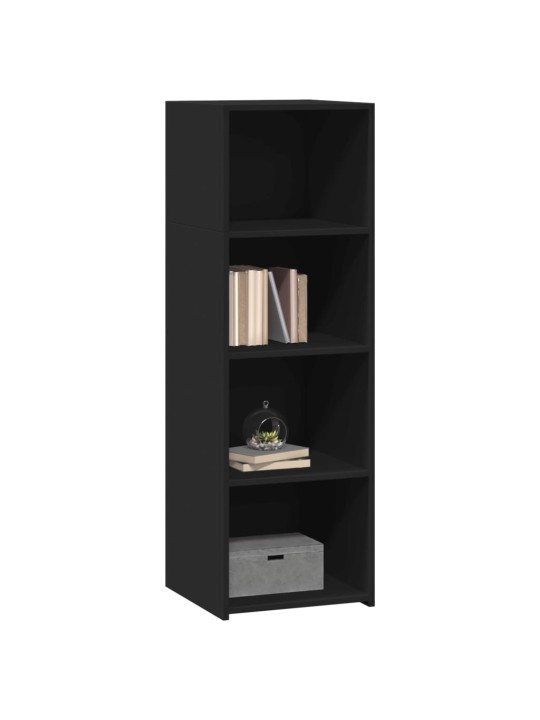 Skříň highboard černá 40 x 41 x 124 cm kompozitní dřevo