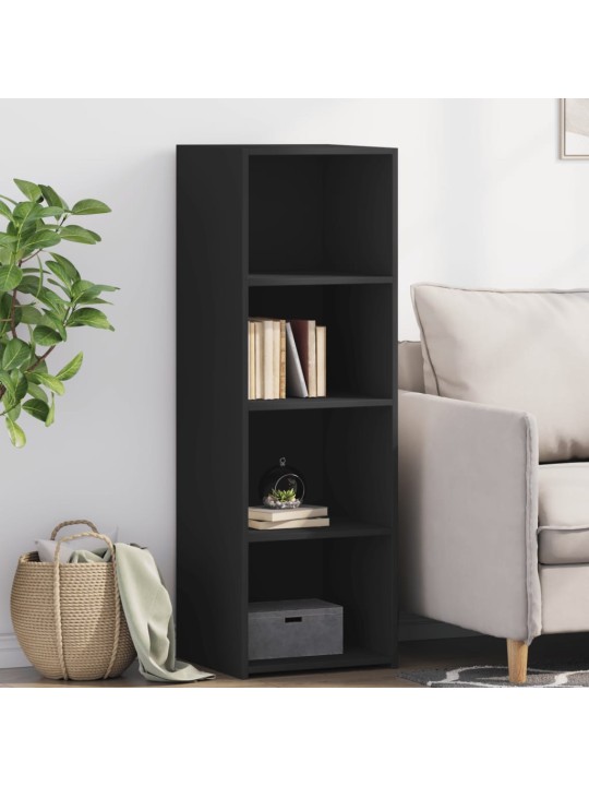 Skříň highboard černá 40 x 41 x 124 cm kompozitní dřevo