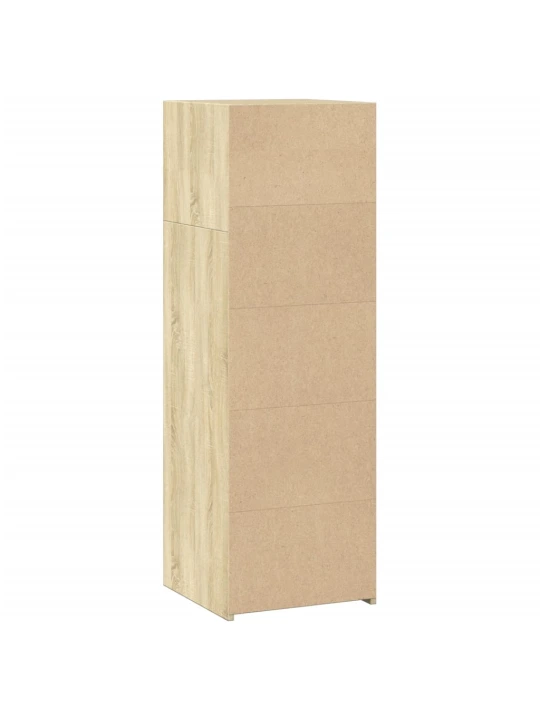 Skříň highboard dub sonoma 40 x 41 x 124 cm kompozitní dřevo