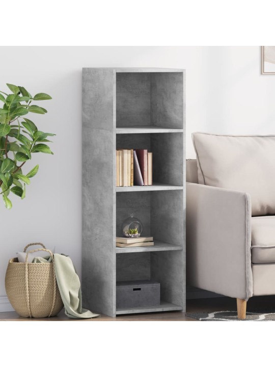 Skříň highboard betonově šedá 40 x 41 x 124 cm kompozitní dřevo