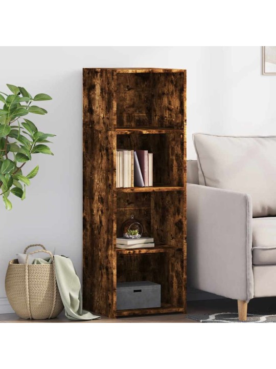Skříň highboard kouřový dub 40 x 41 x 124 cm kompozitní dřevo