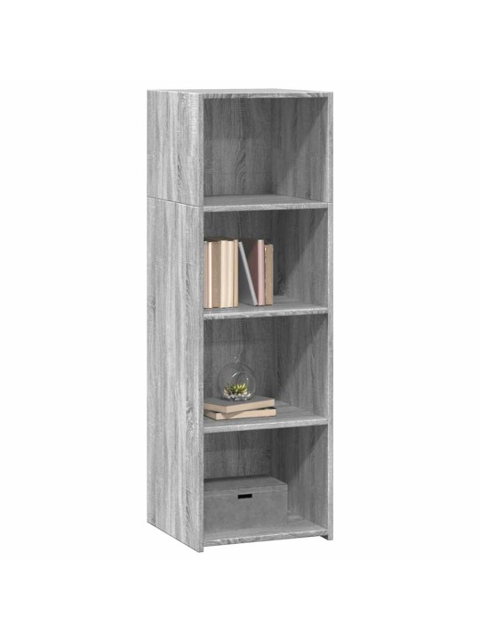 Skříň highboard šedá sonoma 40 x 41 x 124 cm kompozitní dřevo